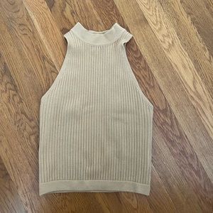 Kendall & Kylie Turtleneck Sweater Tank